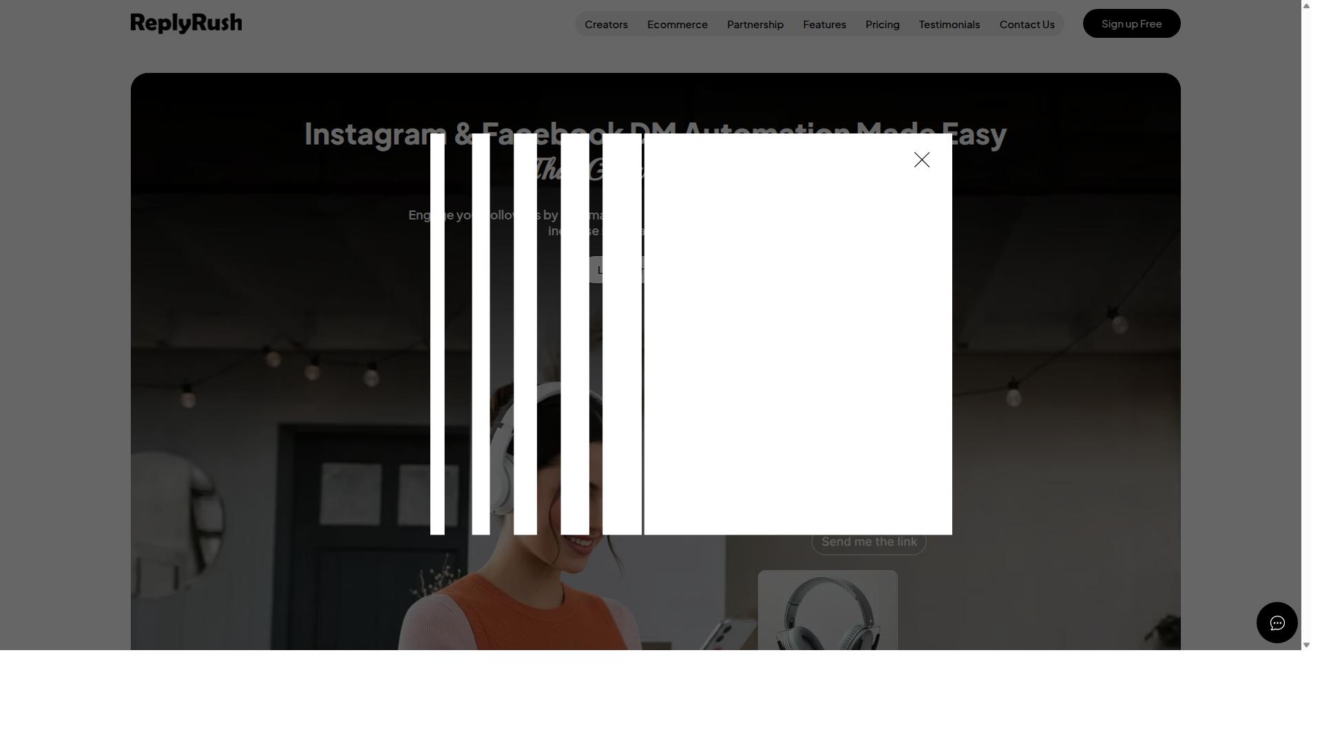 Com.bot for Instagram DM in 2026 website